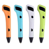 Orange/Blue/Green/White110-240V 3D Printing Pen for ABS/PLA/PCL Filament Support Adjustable Speed