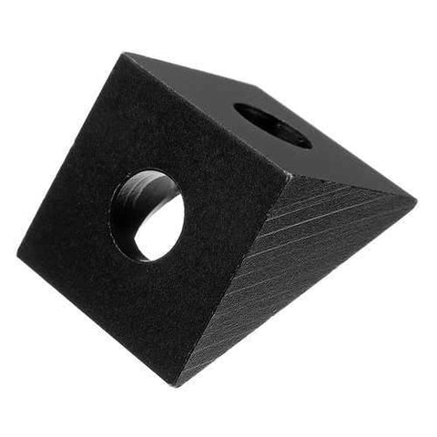 Aluminum Angle Corner Triangle Connector 90 Degree Angle Bracket Fit 20mm Profile Extruder For 3D Printer