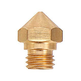 M7 Screw Thread 0.4/0.6/0.8/1.0mm 1.75mm MK10 Copper Nozzle With Number Lettering