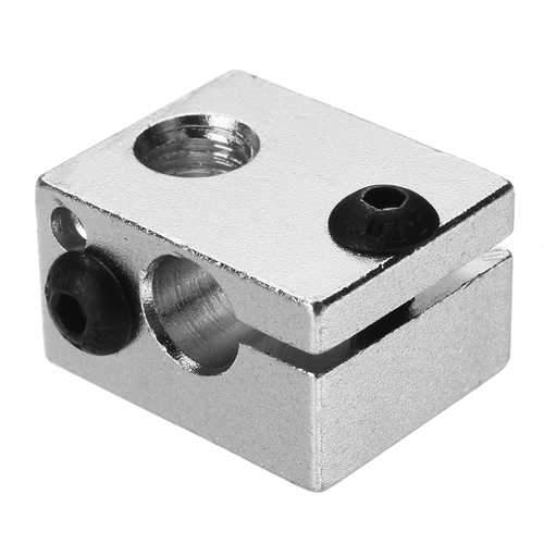 2PCS JGAURORA?&reg; 20*16*11.5mm M6 Aluminum Heating Block