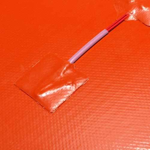 110V/220V 500W 200X200mm Thermistor Silicone Heated Bed Heating Pad for 3D Printer