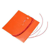 110V/220V 500W 200X200mm Thermistor Silicone Heated Bed Heating Pad for 3D Printer