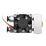 2 In 1 Out Single Head Double Color Extruder with Cooling Fan for 3D Printer 0.4mm 1.75mm Nozzle