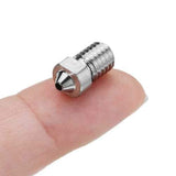 1.2mm/1.5mm TC4 Titanium Alloy M6 Thread Nozzle For 3D Printer 1.75mm Filament