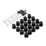 20Sets Anti-vibration Rubber Landing Mat Feet/Antivibration Feet For 2020/3030 Aluminum Profile 3D Printer Prusa i3