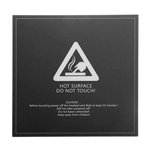 200x200mm Frosted Heated Bed Platform Sticker Sheet For 3D Printer Wanhao i3