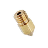 Creality 3D?&reg; 0.4mm Copper M6 Thread Extruder Nozzle For 3D Printer