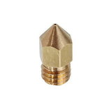 Creality 3D?&reg; 0.4mm Copper M6 Thread Extruder Nozzle For 3D Printer