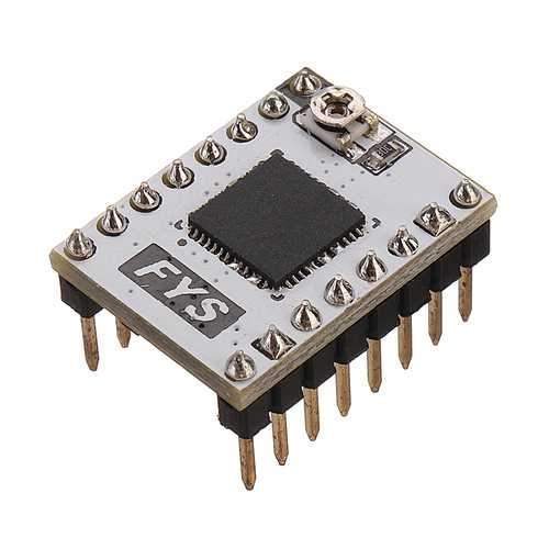 4A 50V 3D Printer Stepstick S109 Stepper Motor Driver with Heatsink for 57 Stepper Motor/Pololu Pin