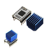 4A 50V 3D Printer Stepstick S109 Stepper Motor Driver with Heatsink for 57 Stepper Motor/Pololu Pin