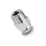 Creality 3D?&reg; Silver 1/8 Teeth Thread Nozzle Quick Direct Pneumatic Connector For 3D Printer