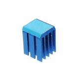 20PCS Blue TMC2100 Stepper Motor Driver Cooling Heatsink With Back Glue For 3D Printer