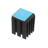 20PCS Black TMC2100 Stepper Motor Driver Cooling Heatsink With Back Glue For 3D Printer