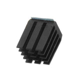 20PCS Black TMC2100 Stepper Motor Driver Cooling Heatsink With Back Glue For 3D Printer