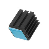 20PCS Black TMC2100 Stepper Motor Driver Cooling Heatsink With Back Glue For 3D Printer