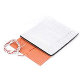 220V 750W 300*300mm Silicone Heated Bed Heating Pad + Foil Self-adhesive Heat Insulation Cotton DIY Part for 3D Printer Hot Bed