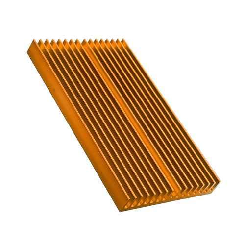 100*60*10mm Aluminum PCB Heatsink Cooler Radiator For DLP UV 3D Printer LED Electronic Integrated Circuit