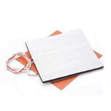 200*200mm 220V 200W Silicone Heated Bed Heating Pad + Foil Self-adhesive Heat Insulation Cotton Set