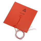 200*200mm 220V 200W Silicone Heated Bed Heating Pad + Foil Self-adhesive Heat Insulation Cotton Set