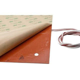 310*310mm 220V 750W Silicone Heated Bed Heating Pad With 3M Backing Glue For 3D Printer CR-10