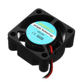 12V 25*25*10mm 2510 Cooling Fan with 2Pin Cable for 3D Printer