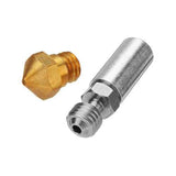 MK10 All Metal Hotend Conversion Kit with 0.4mm Brass Nozzle for 3D Printer 1.75mm Filament