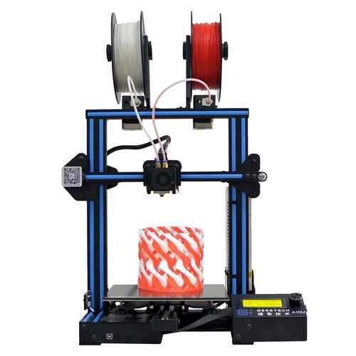 Geeetech?&reg; A10M Mix-color Prusa I3 3D Printer 220*220*260mm Printing Size With Dual Extruder/Filament Detector/Power Resume/3:1 Gear Train/Open Source Control Board