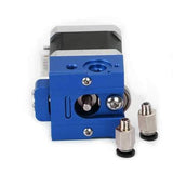 Blue DIY Reprap Bulldog All-metal 1.75mm Extruder Compatible J-head MK8 Extruder Remote Proximity For 3D Printer Parts