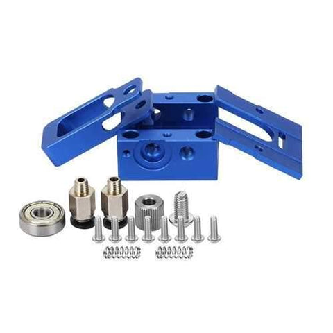 Blue DIY Reprap Bulldog All-metal 1.75mm Extruder Compatible J-head MK8 Extruder Remote Proximity For 3D Printer Parts