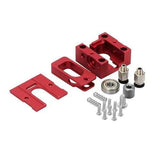 Red DIY Reprap Bulldog All-metal 1.75mm Extruder Compatible J-head MK8 Extruder Remote Proximity For 3D Printer Parts