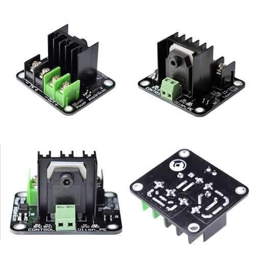 Dlion Heating-Controller MOS Module Non-polar Drive Control Interface High Current Hot Bed Power Expansion Board For All 3D Printer Mainboard