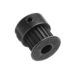 Creality 3D?&reg; Black 2GT-20 Teeth Aluminum Timing Pulley Wheel 5mm Inner For Ender-3 3D Printer