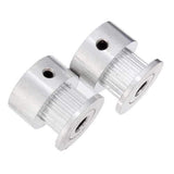 10Pcs 2GT-20 Teeth Timing Pulley Wheel 5mm Inner For 3D Printer