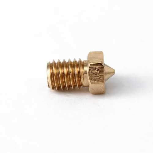 1 Pc M6 Threaded Copper Nozzle 0.3/0.4/0.5MM For 1.75mm Supplies 3D Printer