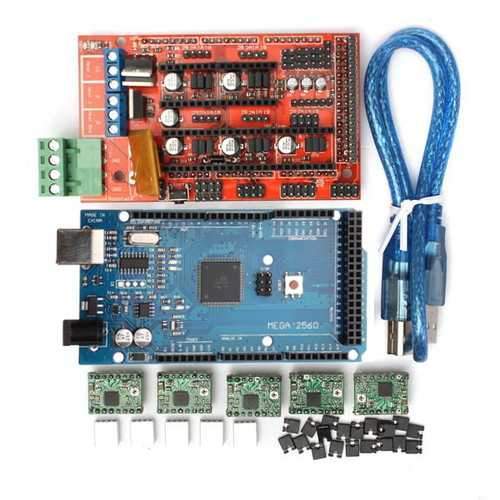 Geekcreit?&reg; RAMPS 1.4 Control Board  + MEGA2560 R3 + A4988 Driver With Heat Sink 3D Printer Mainboard Kit